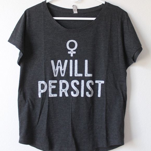 Black Feminist Slogan Tee - Picture 1 of 4